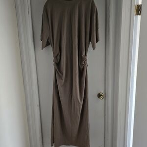 ASOS Curve Taupe Maxi Dress